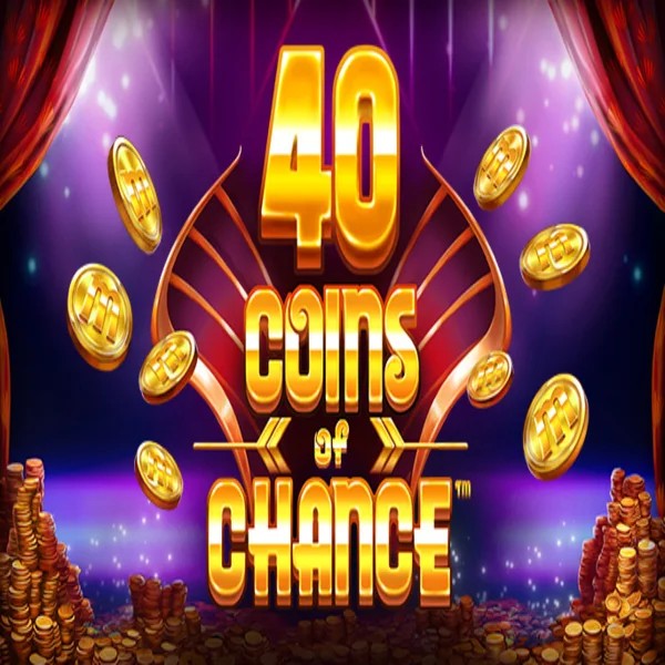 Official Slots logo: 40 Coins of Chance by SYNOT Games at Casiku Casino