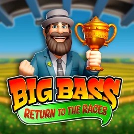 Big Bass Return to the Races by Pragmatic Play, showcased at casikukasinos.fi – game logo